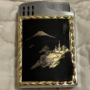 Vintage blue bird Japan musical lighter